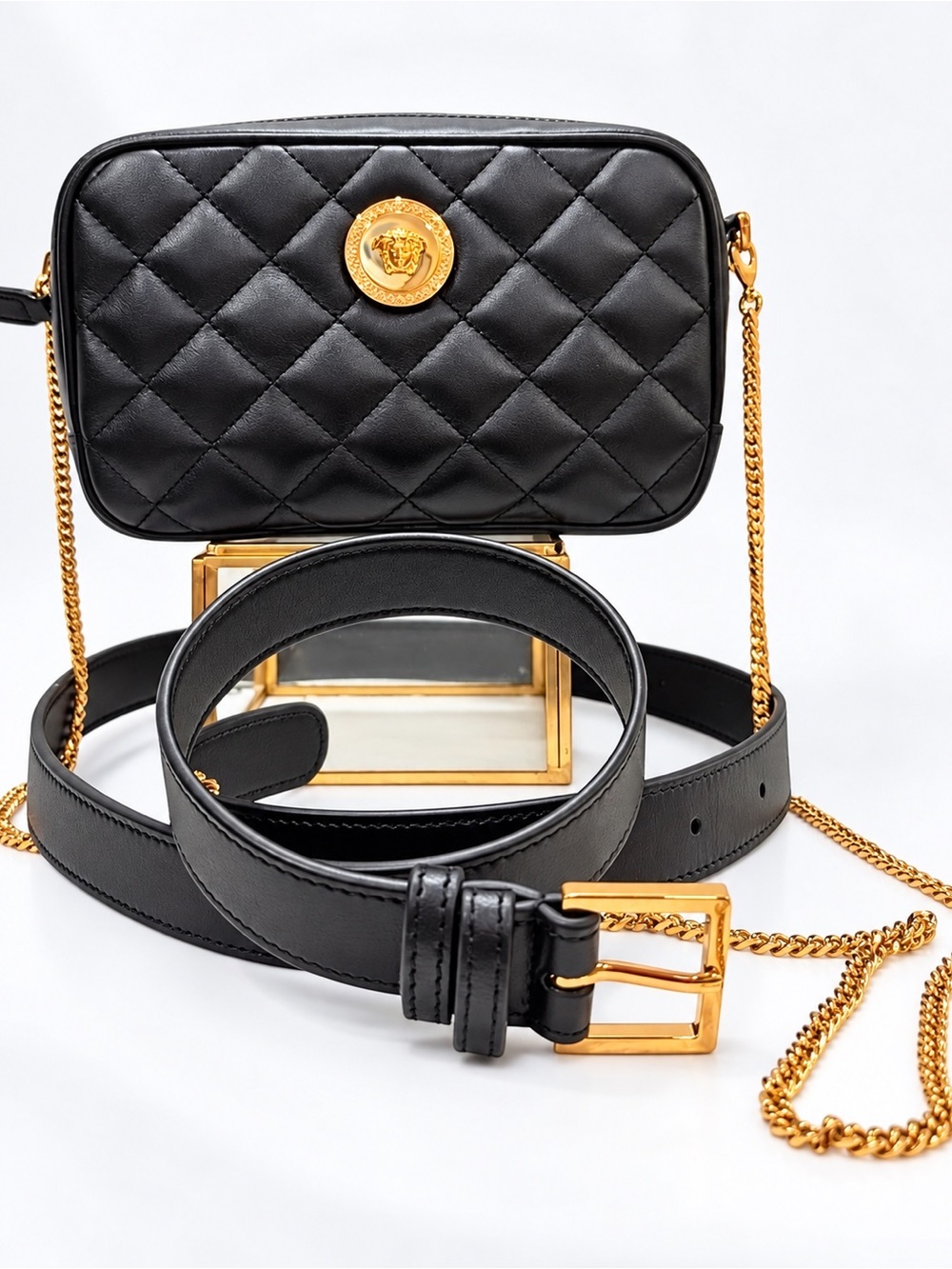 Versace Medusa Crossbody Bag | Brand New & Dust Bag